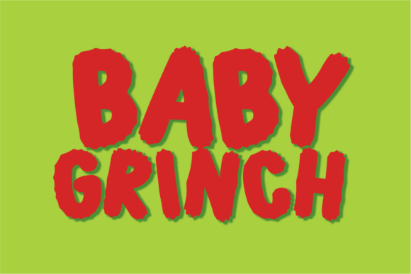 Baby Grinch Font for Branding That Stands Out