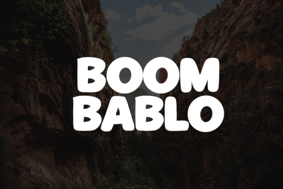 Boom Bablo: A Font That Elevates Your Brand