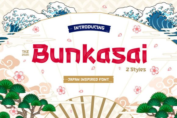 Bunkasai Display Font for Marketing That Commands Attention