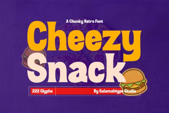 Cheezy Snack: A Playful Display Font Put to the Test