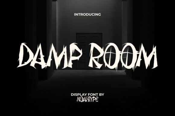 Damp Room: A Display Font for Editorial Work That Demands Attention