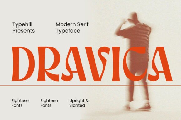 Dravica: A Serif Font for Modern Digital Branding