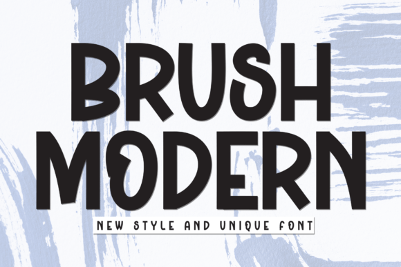 Elevate Your Crafts with Brush Modern: A Handwritten Font Built for Makers