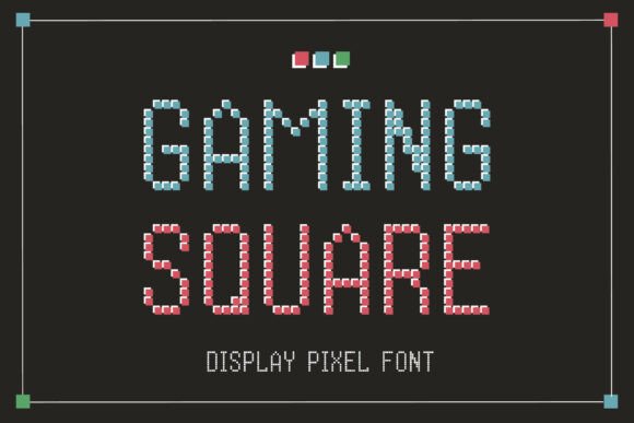 Gaming Square: A Display Font Built for Bold Digital Campaigns