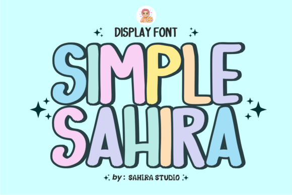 Simple Sahira: A Handcrafted Font for Small Business Branding
