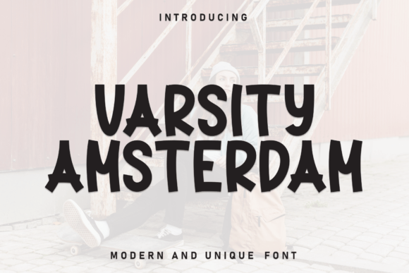 Varsity Amsterdam: A Display Font for Modern Web Design