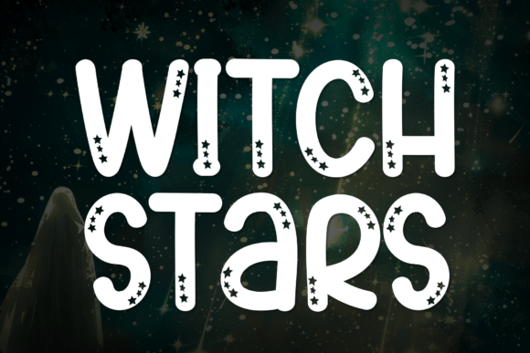 Witch Stars: A Playful Display Font for Modern Branding